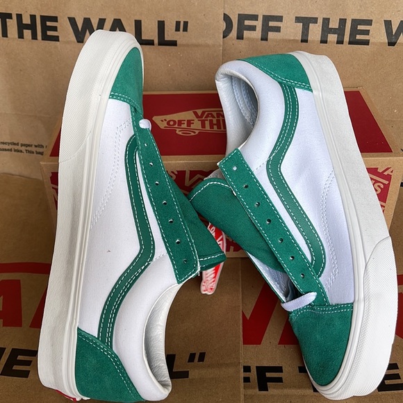 Vans Style 36 Classic Sport Cdmmgreen/True White Men’s - Picture 12 of 16